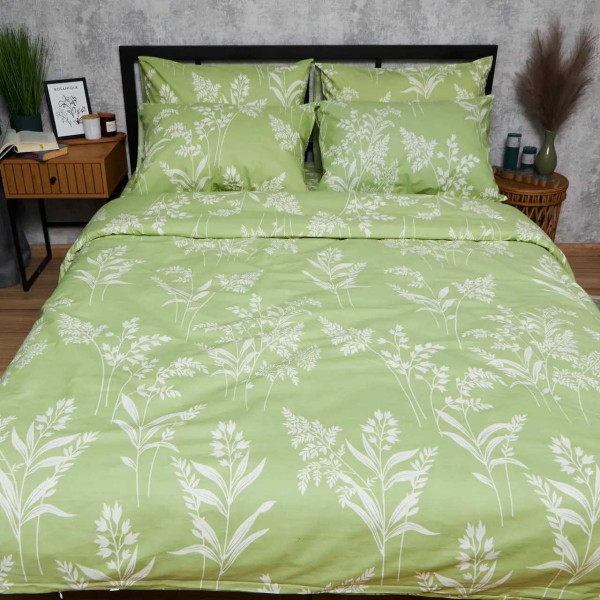 Фото - Комплект постільної білизни Moon&Star Бязь Gold Люкс Verdant Spring 143х210 нав. 2х40х60 (MS-820007260)