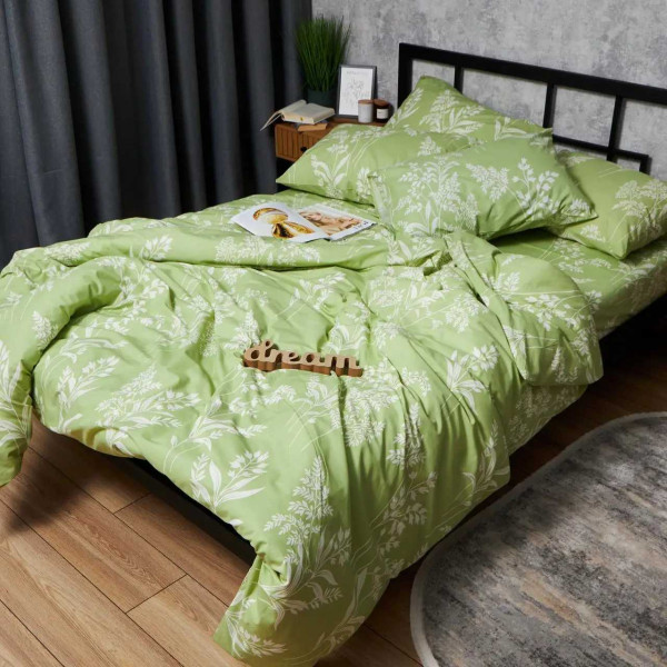 Фото - Комплект постільної білизни Moon&Star Бязь Gold Люкс Verdant Spring 143х210 нав. 2х40х60 (MS-820007260)