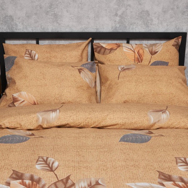Фото - Комплект постільної білизни Moon&Star Premium Amber Leaf 160х220х2 (MS-820007523)