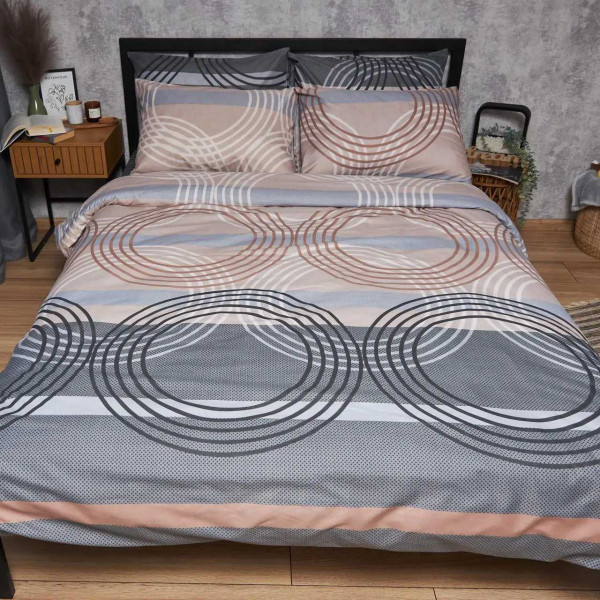 Фото - Комплект постільної білизни Moon&Star Мікросатин Premium «Free Spirit» 175х210 см нав. 4х70х70 (MS-820007744)