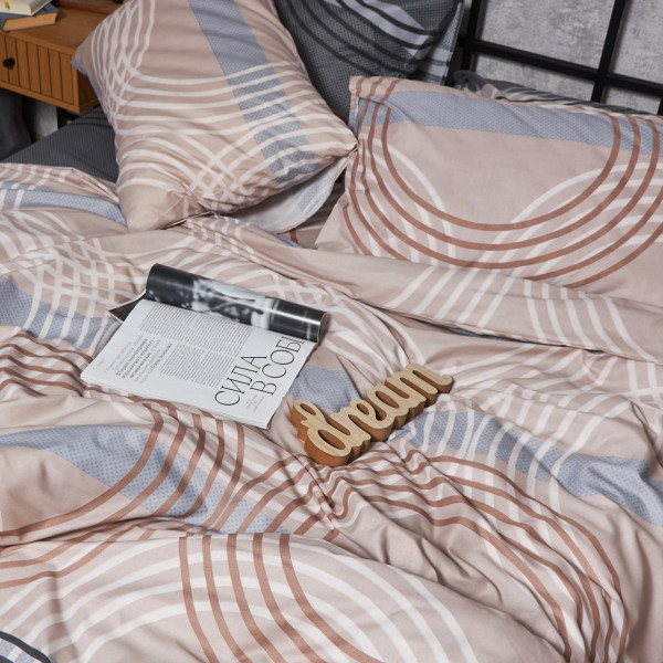 Фото - Комплект постільної білизни Moon&Star Premium Free Spirit 143х210х2 (MS-820007763)