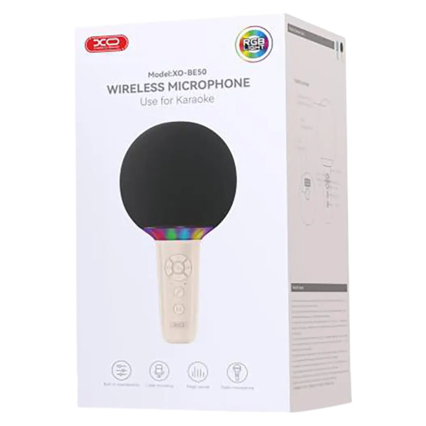 Фото - Мікрофон вокальний бездротовий XO BE50.beige
