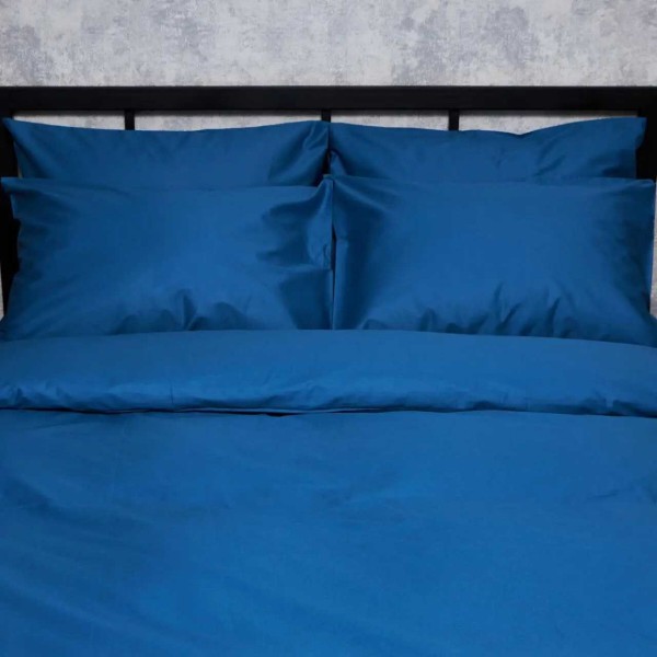 Фото - Комплект постільної білизни Moon&Star Satin Premium Deep Blue King Size 220x240 (MS-820008505)
