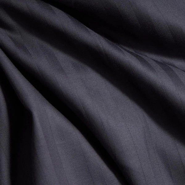 Фото - Комплект постельного белья Moon&Star Satin Stripe «Dark Serenity» King Size 220x240 нав. 4х70х70 (MS-820008579)