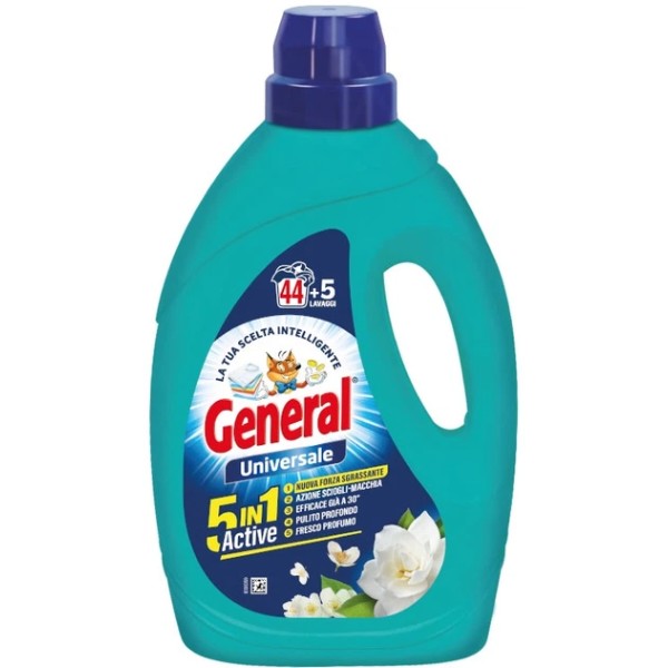 Фото - Гель для стирки General Универсальный 5в1 1.98 л (8001990039041)