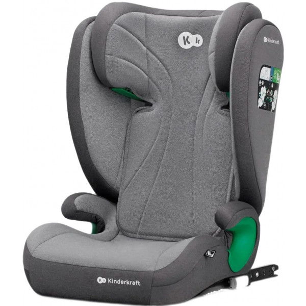 Фото - Автокресло Kinderkraft Junior Fix 2 i-Size Rocket Grey (KCJUFI20GRY0000)