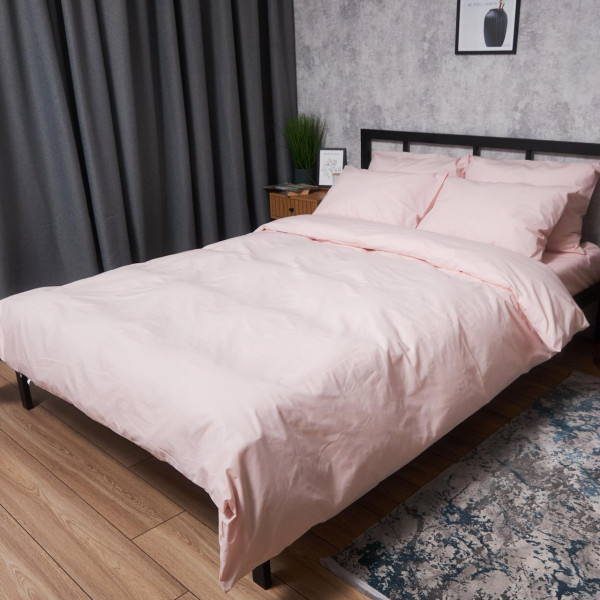 Фото - Комплект постільної білизни Moon&Star Бязь Gold Люкс «Soft Rose» 143х210 см нав. 2х40х60 (MS-820006945)
