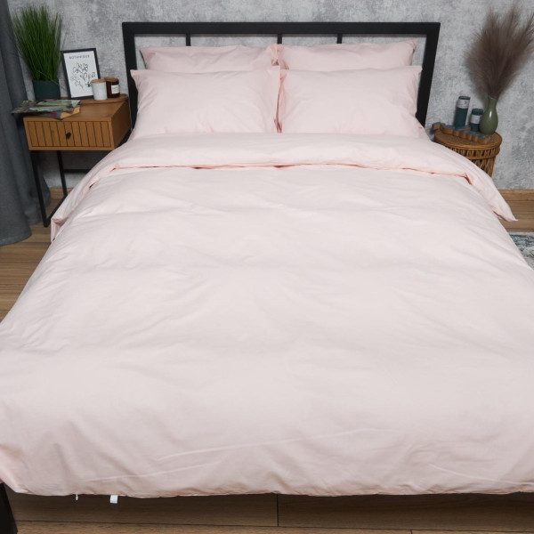 Фото - Комплект постільної білизни Moon&Star Бязь Gold Люкс «Soft Rose» 143х210 см нав. 2х40х60 (MS-820006945)