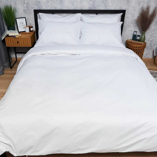 Фото - Комплект постільної білизни дитячий Moon&Star 110х140 нав. 2х40х60 White Glow Бязь Gold Люкс (MS-830000269)