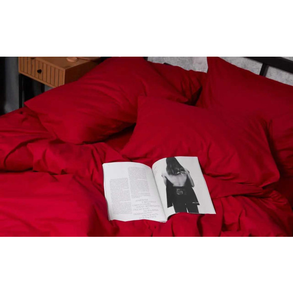 Фото - Наволочка Moon&Star Бязь Gold Люкс Cherry Red 40х60 см 2 шт. (MS-840000013)