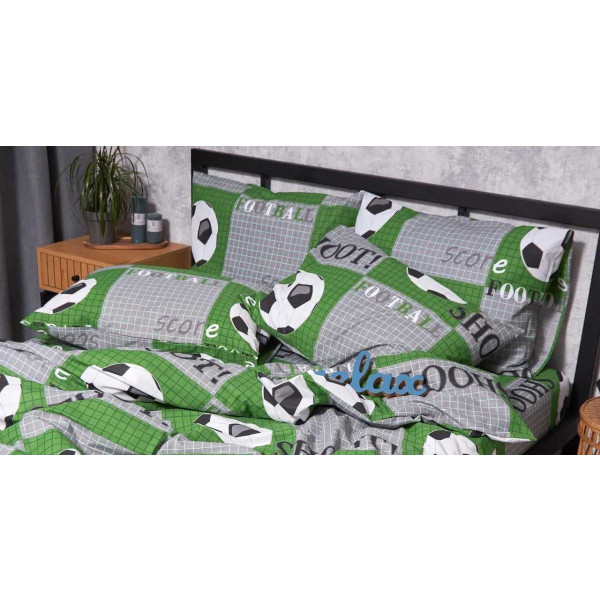 Фото - Наволочка Moon&Star Бязь Gold Люкс Football 40х60 см 2 шт. (MS-840000169)