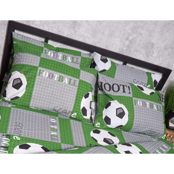 Фото - Наволочка Moon&Star Бязь Gold Люкс Football 40х60 см 2 шт. (MS-840000169)