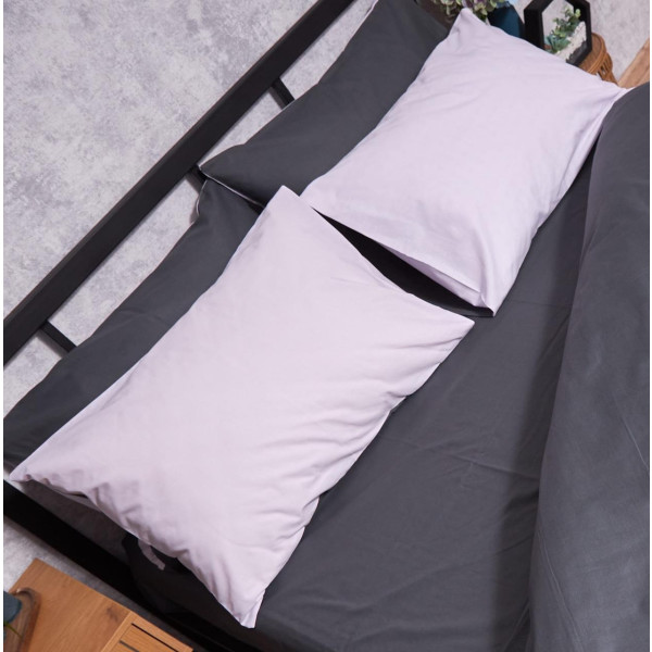 Фото - Наволочка Moon&Star набір Бязь Gold Люкс Orchid Gray 50х50 2 шт. (MS-840000308)