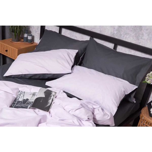 Фото - Наволочка Moon&Star Бязь Gold Люкс Orchid Gray 60х60 см 2 шт. (MS-840000310)