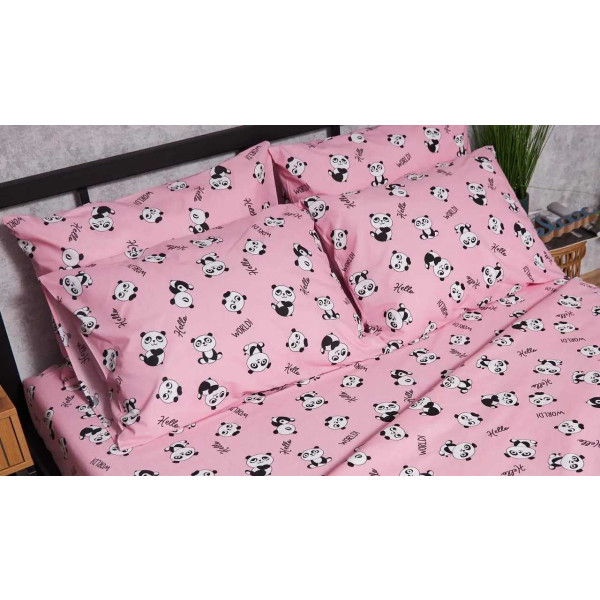 Фото - Наволочка Moon&Star Бязь Gold Люкс Pandas 60х60 см 2 шт. (MS-840000316)