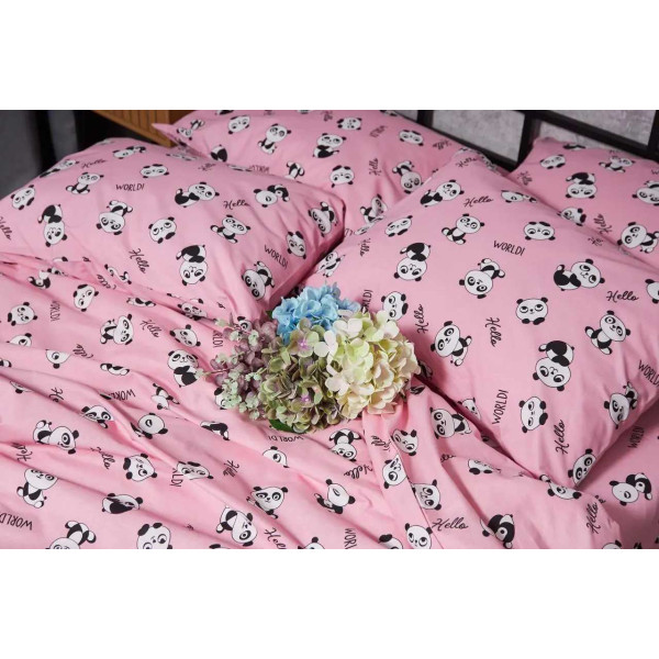 Фото - Наволочка Moon&Star Бязь Gold Люкс Pandas 60х60 см 2 шт. (MS-840000316)