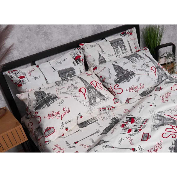 Фото - Наволочка Moon&Star Бязь Gold Люкс Paris 40х40 2 шт. (MS-840000318)