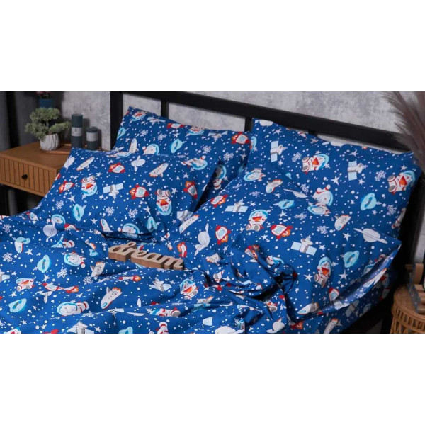 Фото - Наволочка Moon&Star Бязь Gold Люкс Space Cats 40х60 см 2 шт. (MS-840000361)