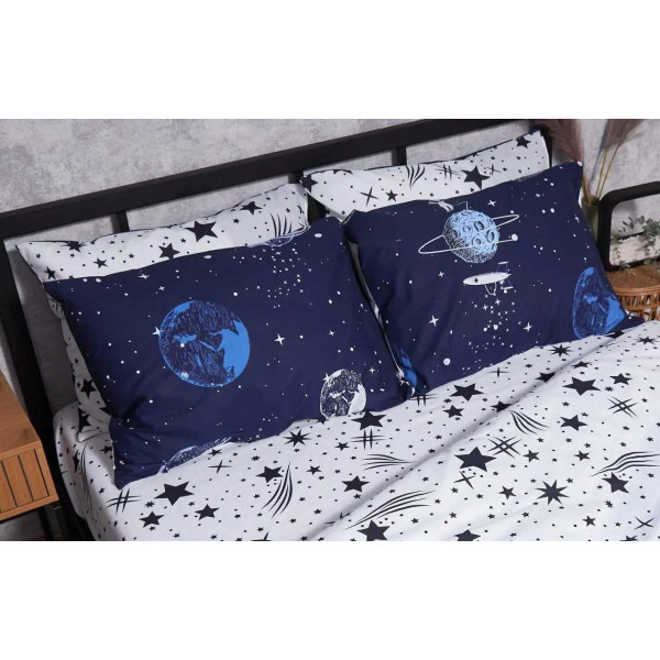 Фото - Наволочка Moon&Star Ranforce Elite Cosmos 40х40 2 шт. (MS-840000372)