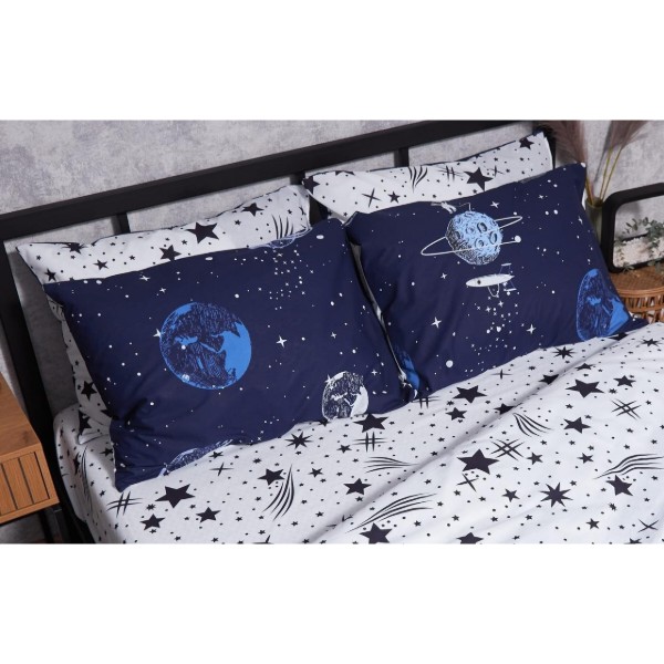 Фото - Наволочка Moon&Star Ranforce Elite Cosmos 40х60 2 шт. (MS-840000373)