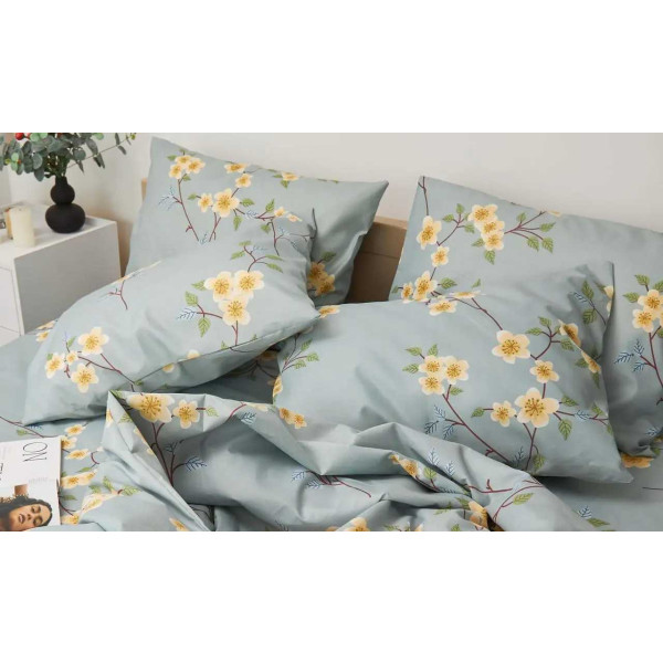 Фото - Наволочка Moon&Star Микросатин Premium Spring Flower 40х40 см 2 шт. (MS-840000552)