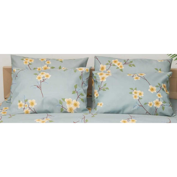 Фото - Наволочка Moon&Star Микросатин Premium Spring Flower 40х40 см 2 шт. (MS-840000552)