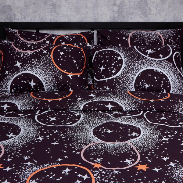 Фото - Комплект постільної білизни Moon&Star Бязь Gold Люкс Cosmic Vibes 175х210 см нав. 70х70 2 шт. (MS-890000203) Фото - Комплект постільної білизни Moon&Star Бязь Gold Люкс Cosmic Vibes 175х210 см нав. 70х70 2 шт. (MS-890000203)