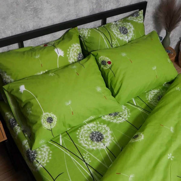 Фото - Наволочка Moon&Star Бязь Gold Люкс Green Harmony 60х60 см 2 шт. (MS-840000856)