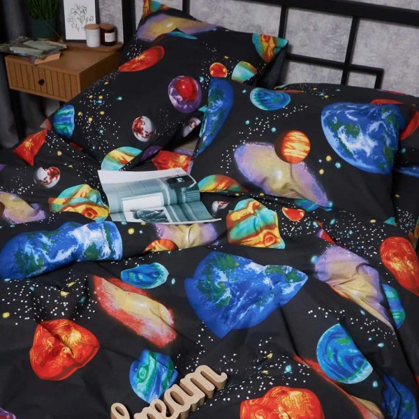 Фото - Наволочка Moon&Star Бязь Gold Люкс Universe Magic 70х70 2 шт. (MS-840000971)