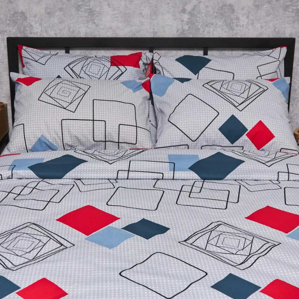 Фото - Наволочка Moon&Star Бязь Gold Люкс Urban Grid 40х40 2 шт. (MS-840000978)