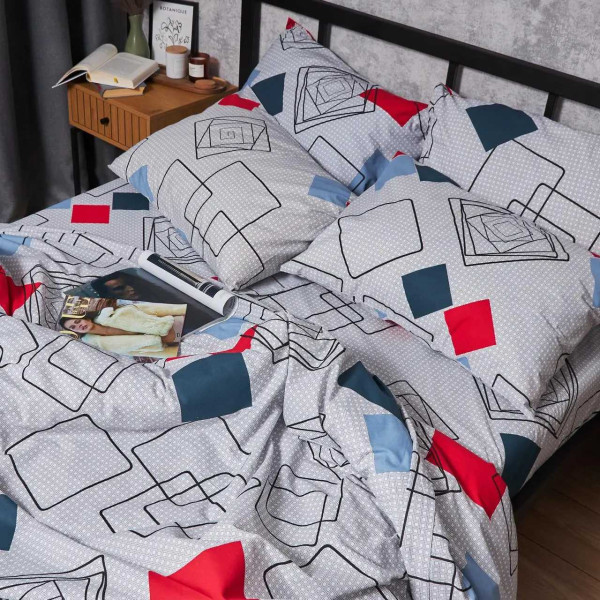 Фото - Наволочка Moon&Star Бязь Gold Люкс Urban Grid 40х40 2 шт. (MS-840000978)