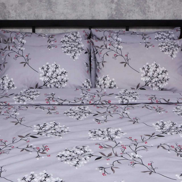 Фото - Наволочка Moon&Star Бязь Gold Люкс Winter Branches 40х40 2 шт. (MS-840001032)