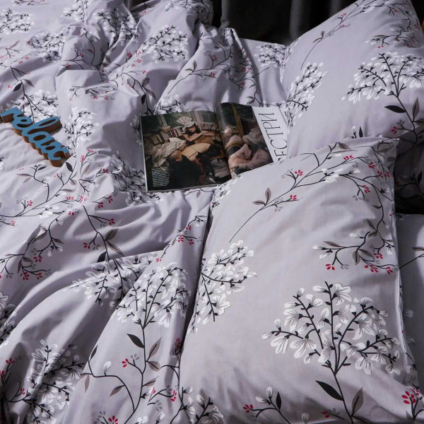 Фото - Наволочка Moon&Star Бязь Gold Люкс Winter Branches 40х40 2 шт. (MS-840001032)