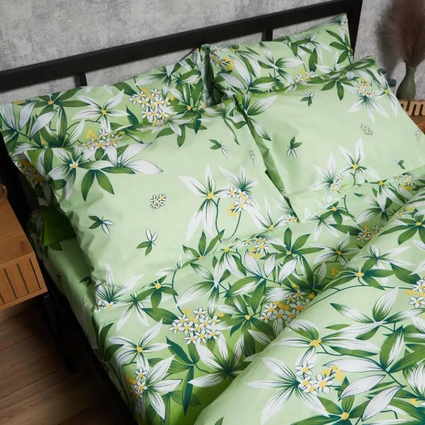 Фото - Комплект постельного белья Moon&Star Микросатин Premium Floral Bliss 160x220 нав. 2х70х70 (MS-820008222)