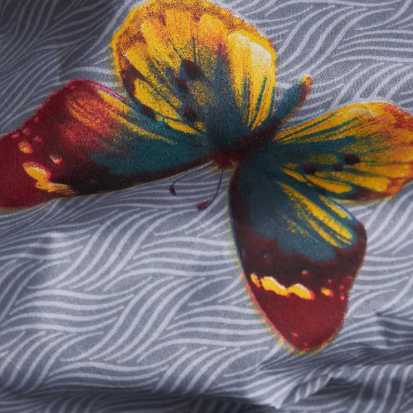 Фото - Наволочка Moon&Star Мікросатин Premium Butterfly Dream 60х60 см 2 шт. (MS-840001156)