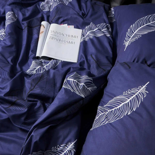Фото - Наволочка Moon&Star Мікросатин Premium Night Feathers 40х40 2 шт. (MS-840001122)