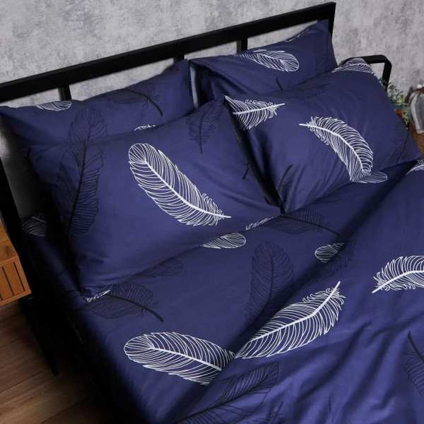 Фото - Наволочка Moon&Star Мікросатин Premium Night Feathers 40х60 2 шт (MS-840001123)