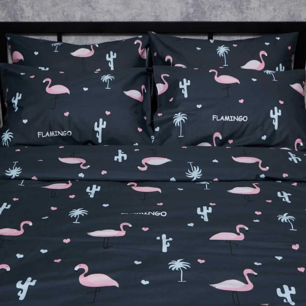 Фото - Наволочка Moon&Star Satin Elit Flamingo 40х40 2 шт. (MS-840001194)