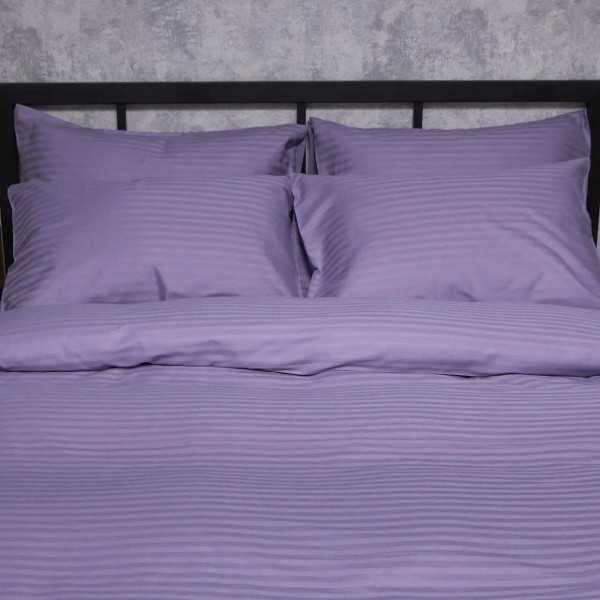 Фото - Наволочка Moon&Star Satin Stripe Soft Lilac 40х40 2 шт. (MS-840001260)