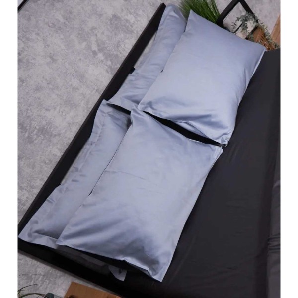 Фото - Наволочка Moon&Star Satin Premium Skyline Gray 70х70 2 шт. (MS-840000455)