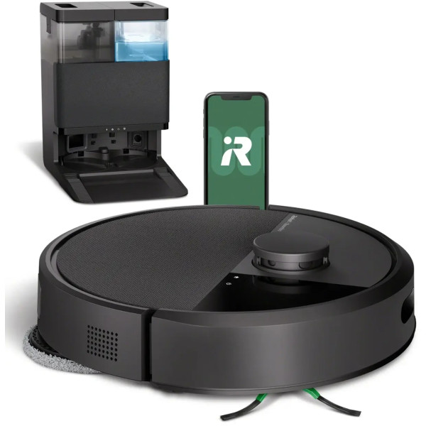 Фото - Робот-пылесос моющий iRobot Combo 405+ Black (G185040)