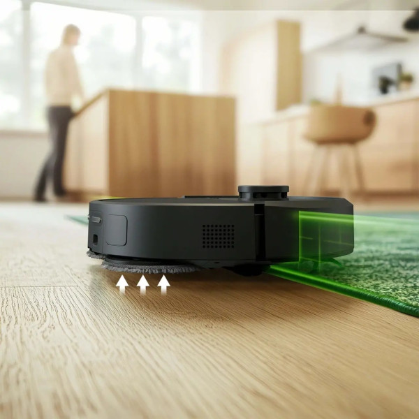 Фото - Робот-пылесос моющий iRobot Combo 405+ Black (G185040)
