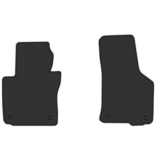 Фото - Килимки з екошкіри в салон авто передні EVAtech для Octavia A5 (AT, 4 clips) Skoda 2004-2013 2 покоління Liftback EU (SK12165AG2TL4BBB)