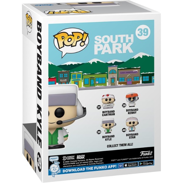 Фото - Коллекционная фигурка FUNKO POP TV: South Park - Boyband Kyle (5908305242888)