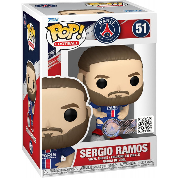 Фото - Колекційна фігурка FUNKO POP Football: PSG - Sergio Ramos (5908305240129)