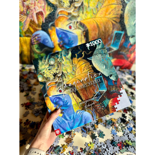 Фото - Пазлы (8+) Good Loot Imagination: Jacek Szleszynski The Gift / Dar Puzzles 1000 шт. (5908305242956)