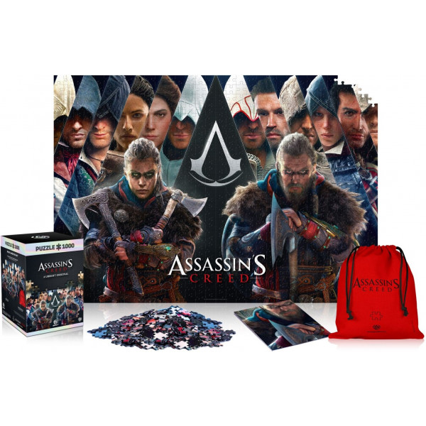 Фото - Пазли (8 +) Good Loot Assassins Creed Legacy puzzles 1000 шт. (5908305236009)