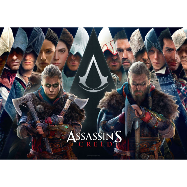 Фото - Пазли (8 +) Good Loot Assassins Creed Legacy puzzles 1000 шт. (5908305236009)