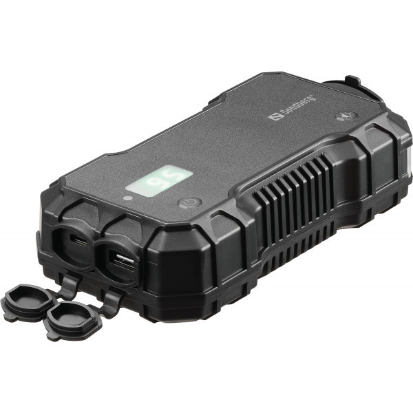 Фото - Батарея мобильная Sandberg Jumpstarter 10000mAh 18W USB-C,USB-A фонарь 2W (420-98)