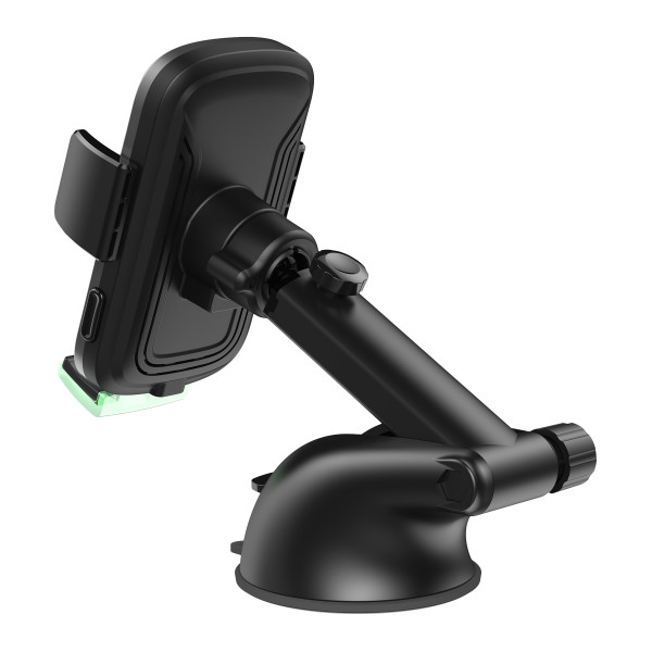 Фото - Автотримач з бездротовою зарядкою 2E Wireless з бездротовою зарядкою (2E-WCQ01-10)